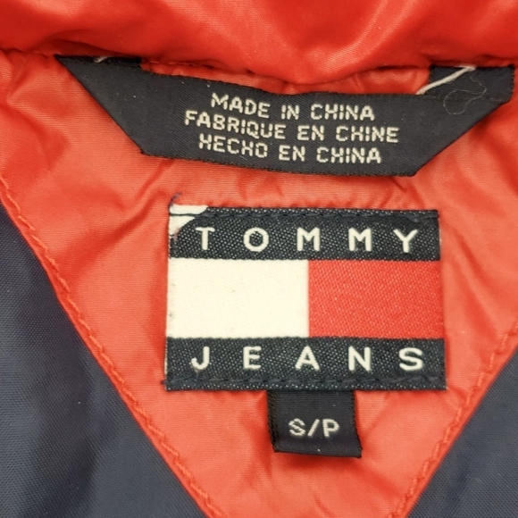 Tommy girl recycled nylon down jacket size S - Picture 11 of 13